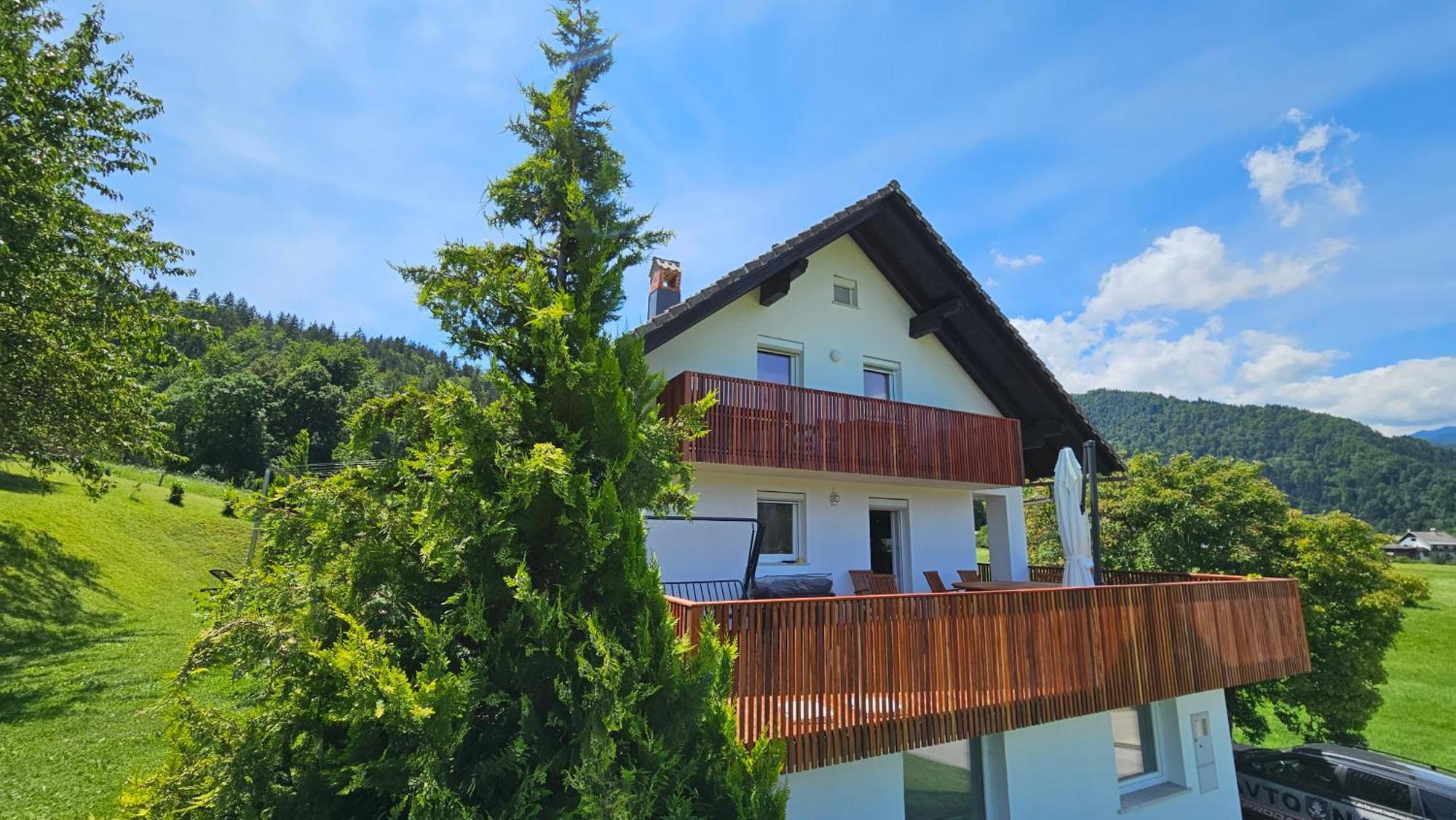 Apartments Perla Zgornje Gorje Bagian luar foto