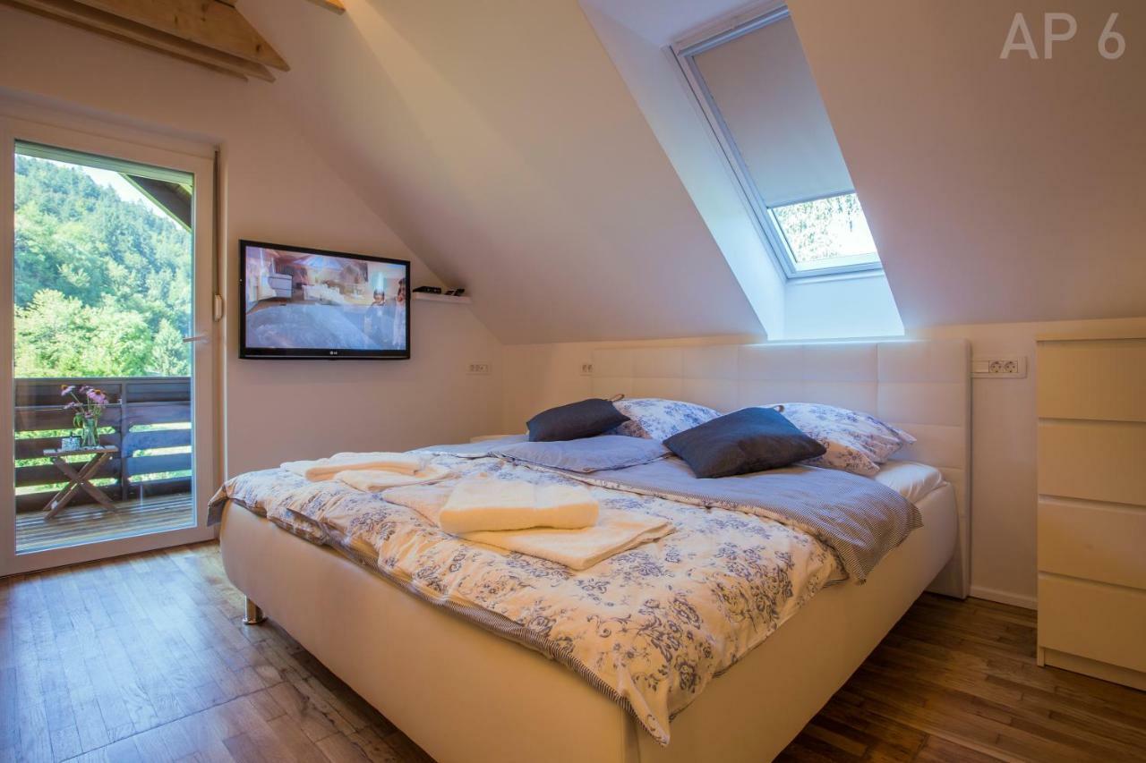 Apartments Perla Zgornje Gorje Bagian luar foto